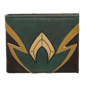 Aquaman Suit Up Bifold Wallet DC Comics Justice League JLA Jason Momoa Bioworld